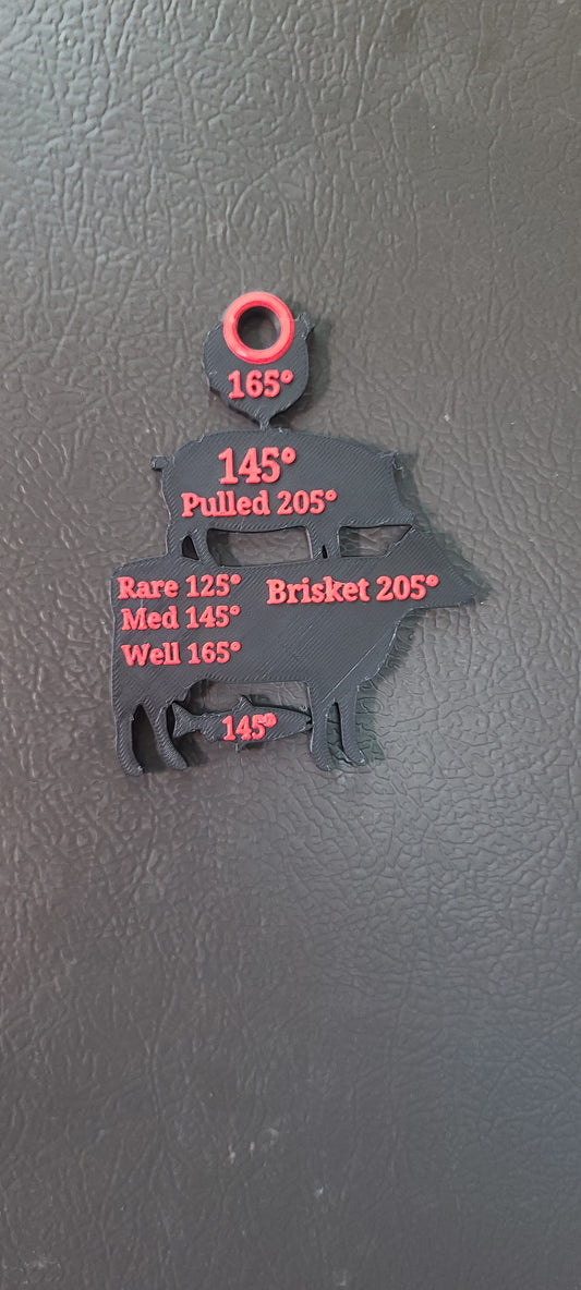 Meat Temp Magnet with Hook