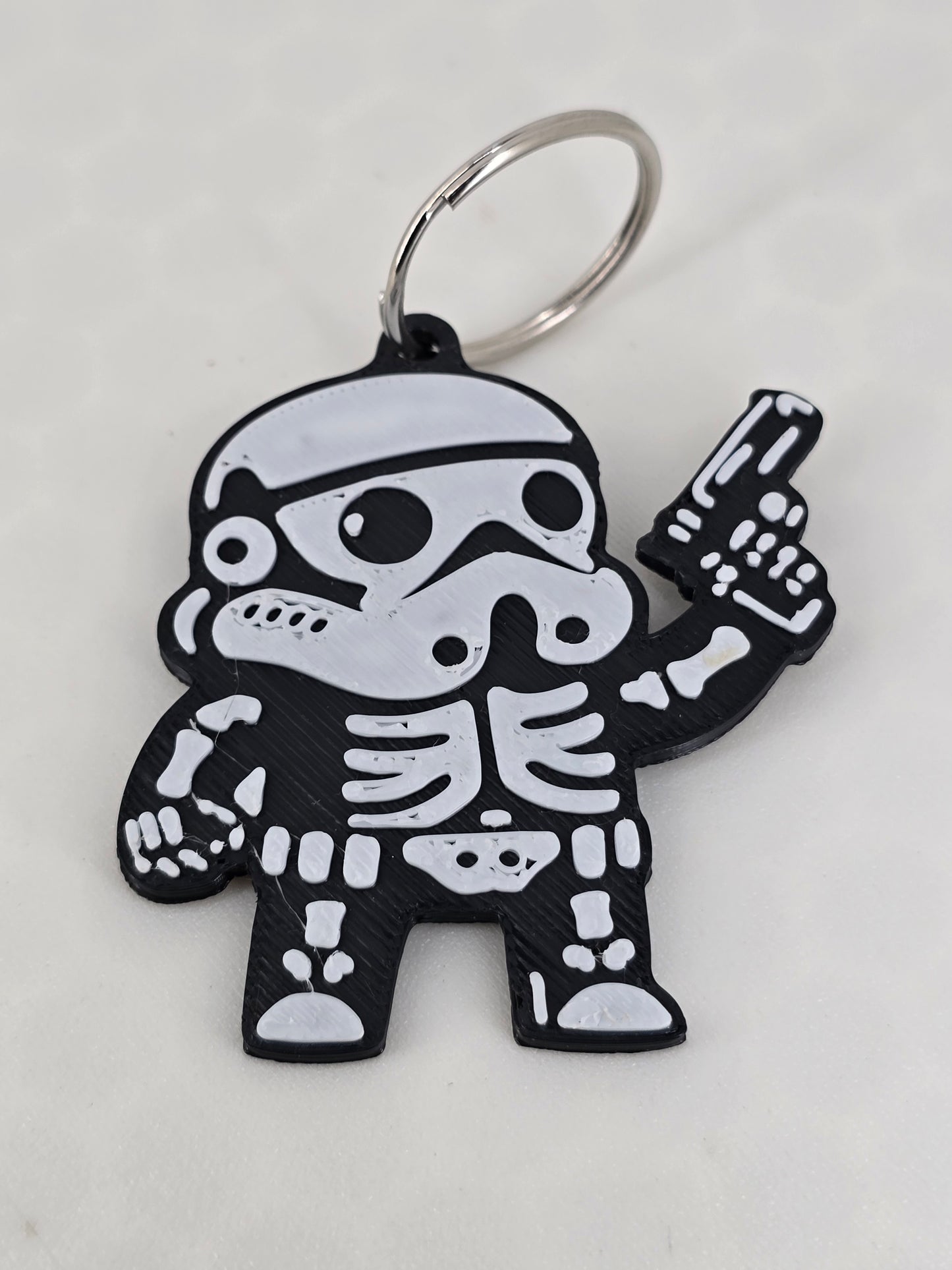Storm Trooper Skelli Keychain