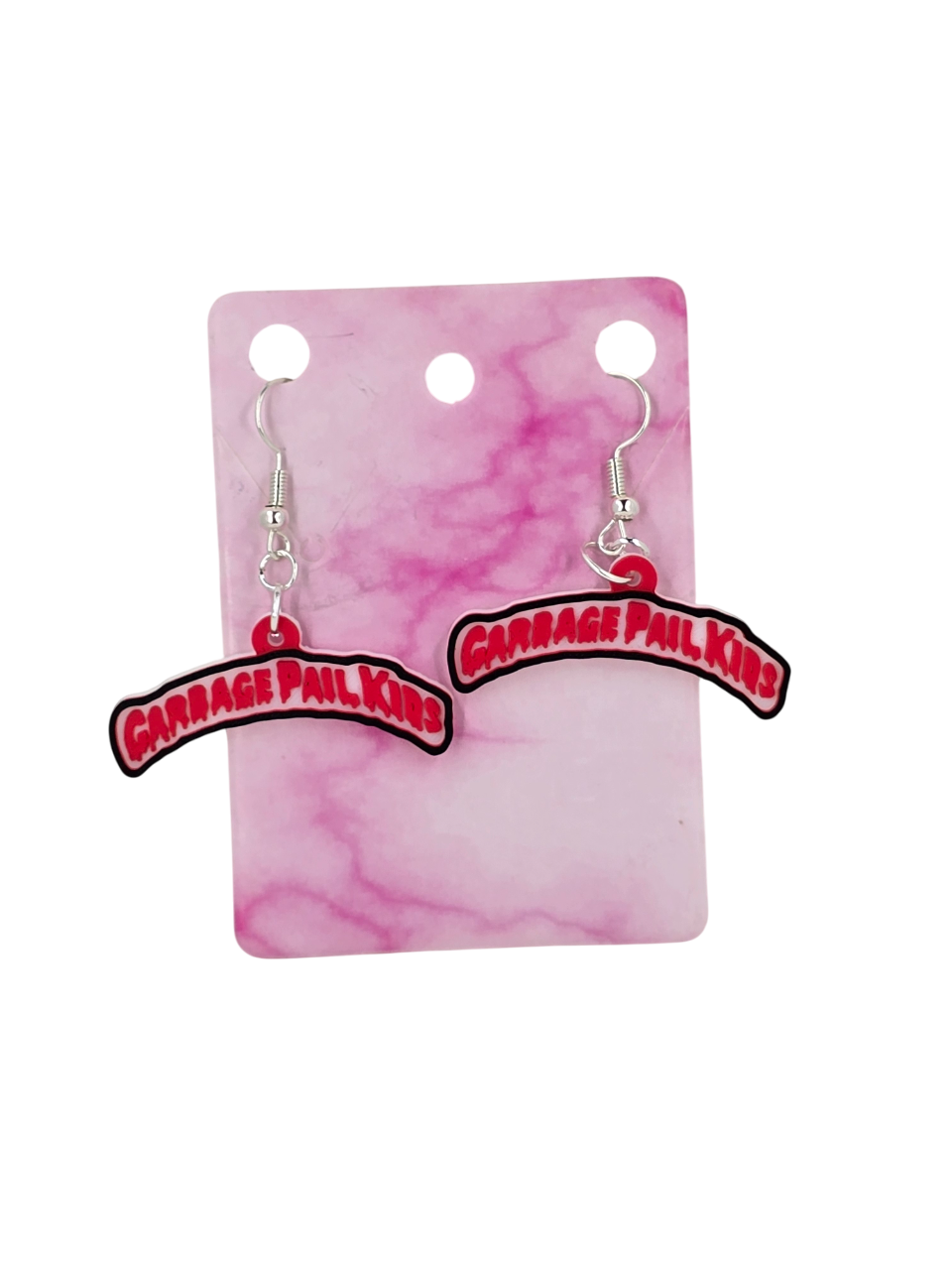 Garbage Pail Kids Logo Earrings