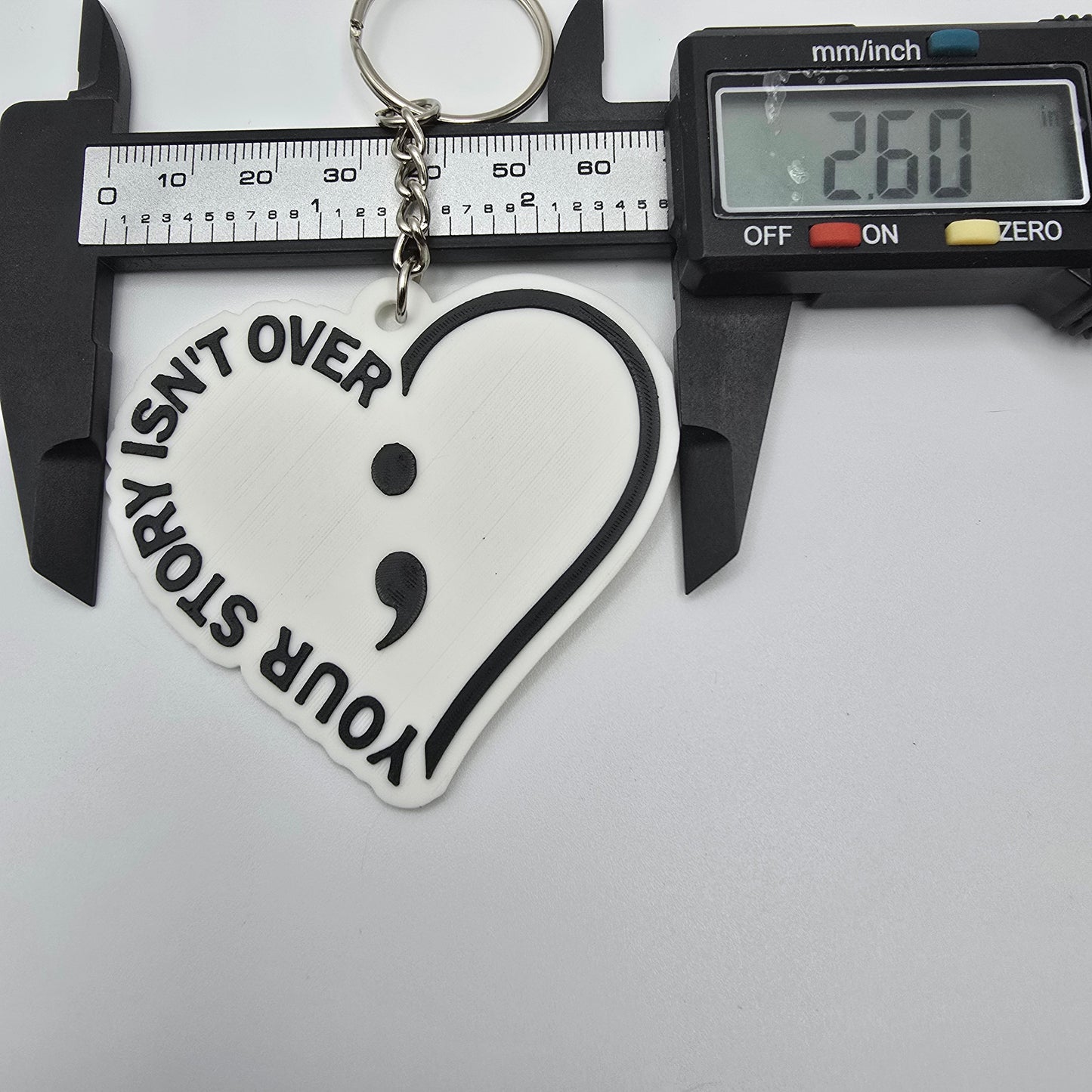 Your Story Isn't Over Keychain