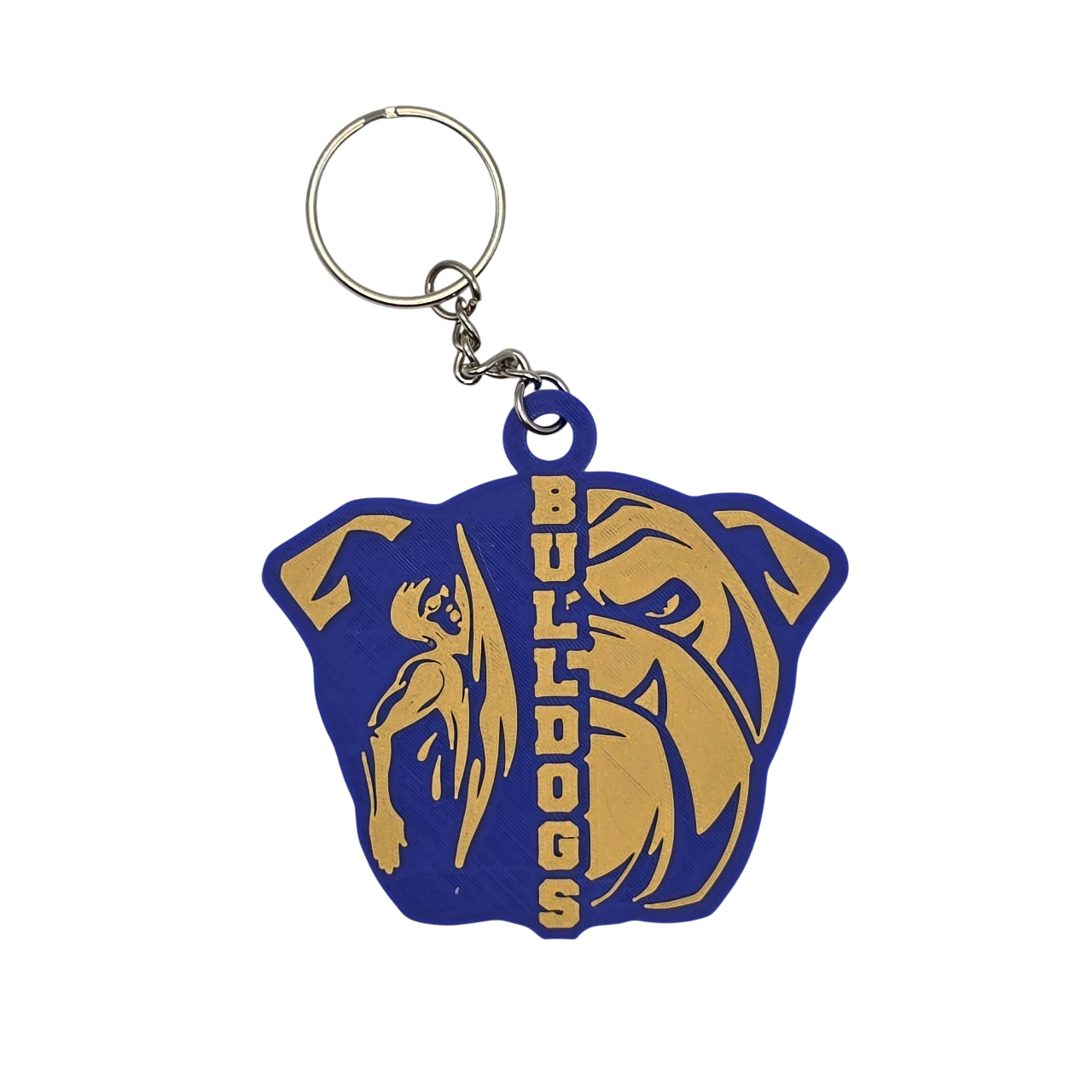 Bulldog Swim Keychains