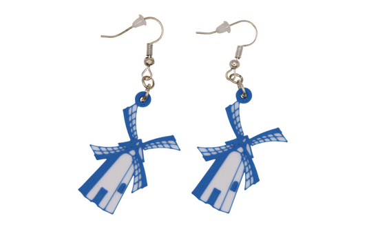 Dutch Bros Windmill Earrings