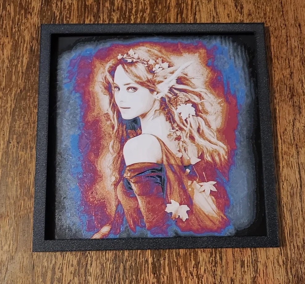 3D printed Elf Painting