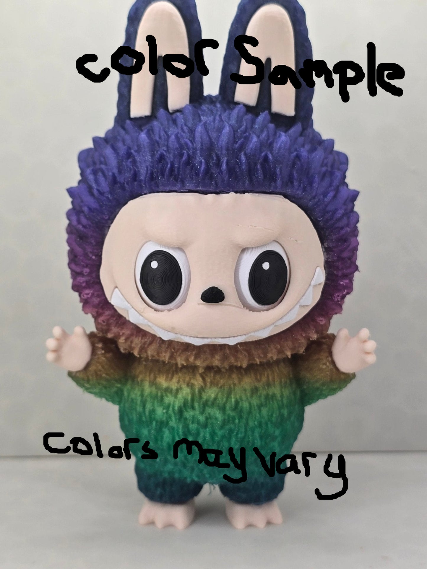 Color Sample Glitter Rainbow
