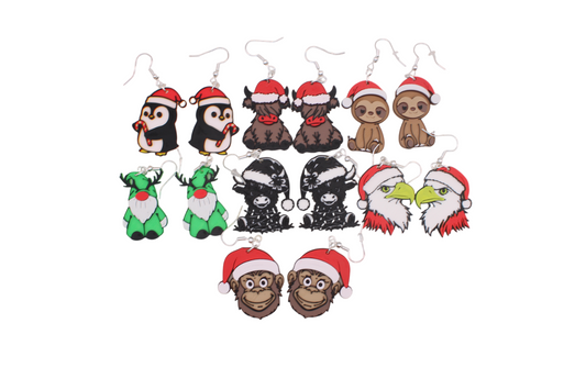 Christmas Animal Earrings