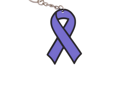 Awareness Ribbon Keychains