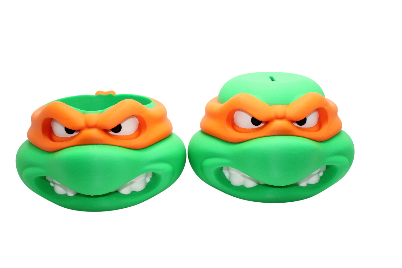 TMNT Bowl and Piggy Bank (Avaliable in all 4 colors!!)