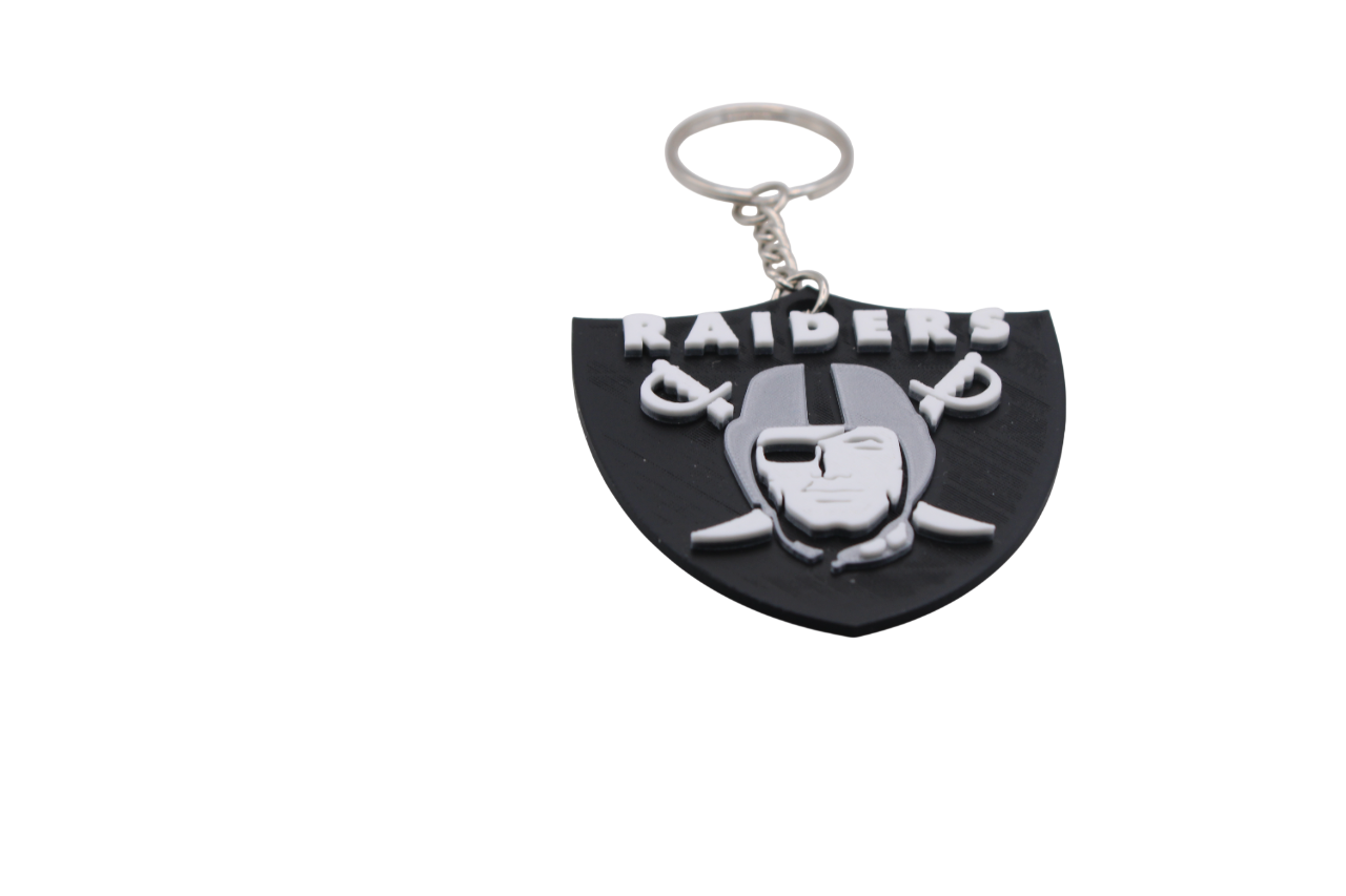 Las Vegas Raiders Keychain