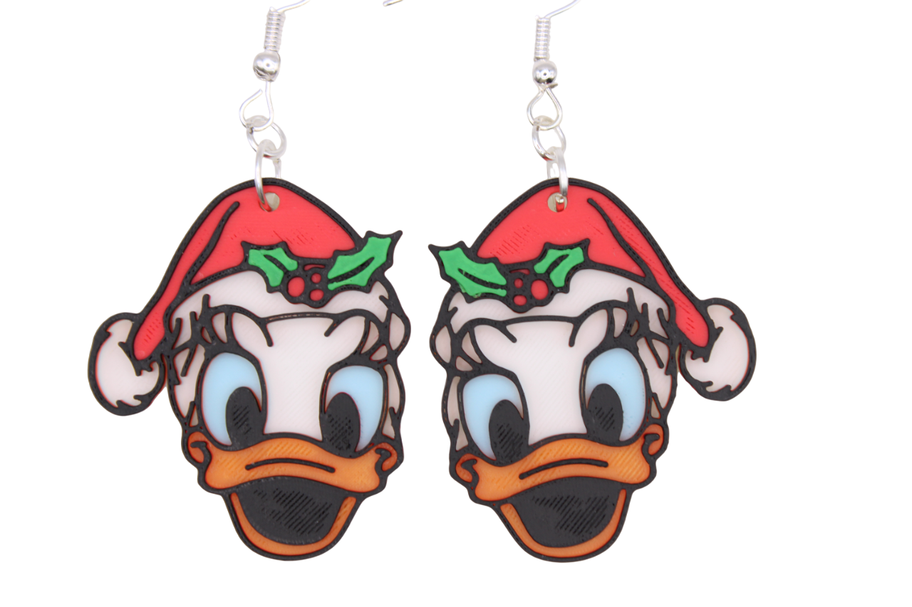 Mickey and Friends Christmas Earrings
