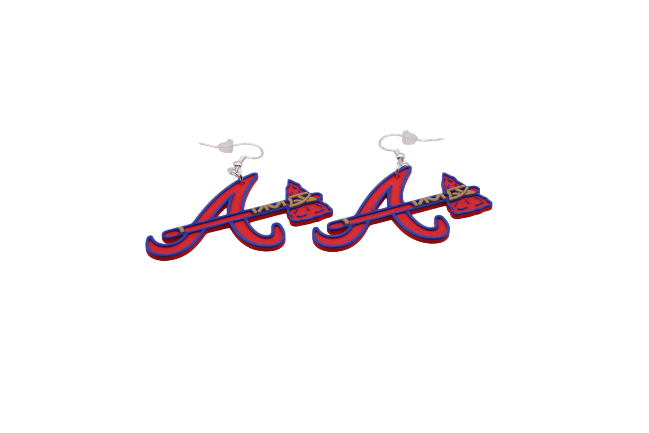Atlanta Braves Earrings
