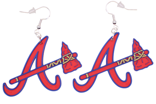 Atlanta Braves Earrings