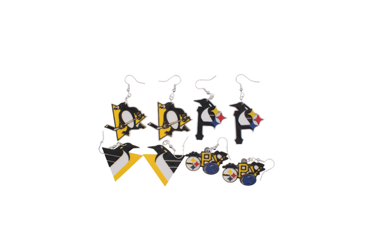 Pittsburg Penguins Earrings