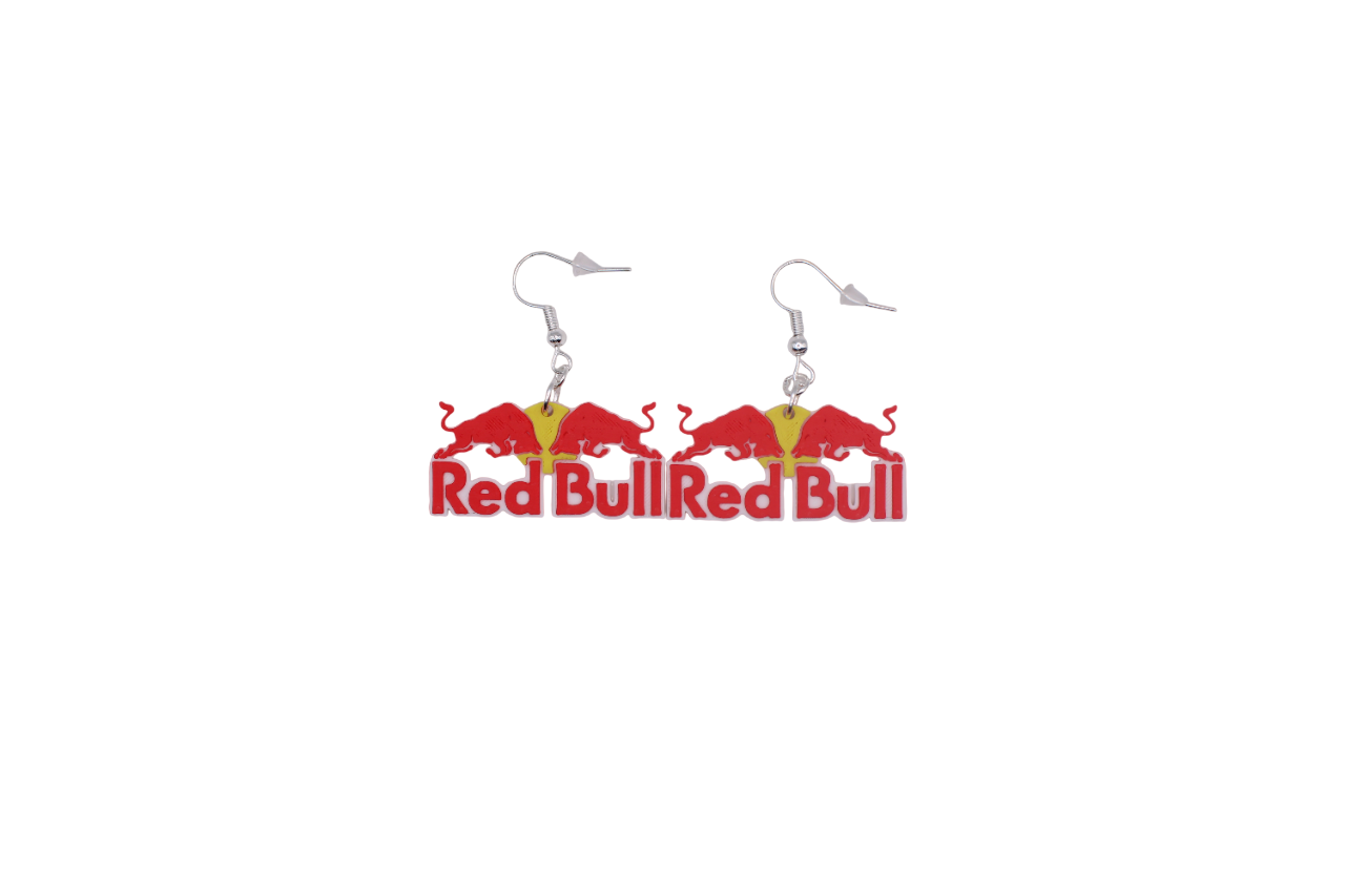 Red Bull Earrings