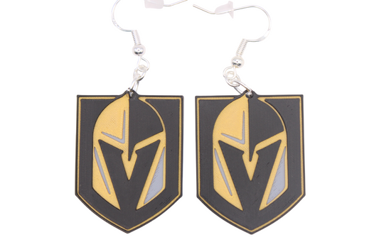 Las Vegas Knights Earrings