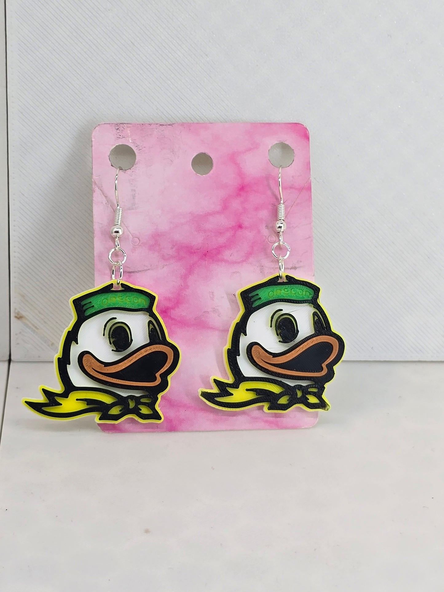 Oregon Duck Earrings