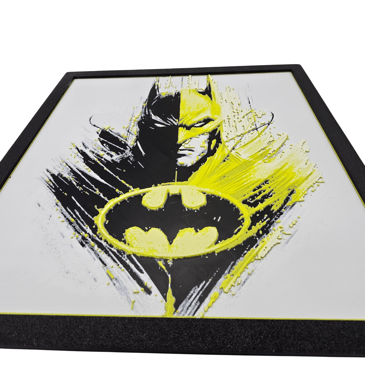 Batman Light and Dark Painting - Erratically Eccentric Creations