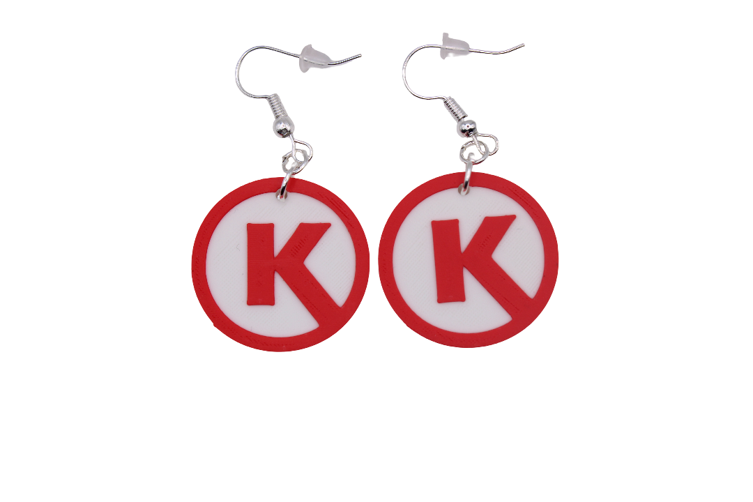 Circle K Earrings