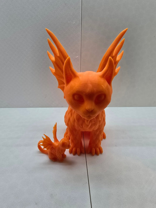 Demonic Cat 4in - Erratically Eccentric Creations