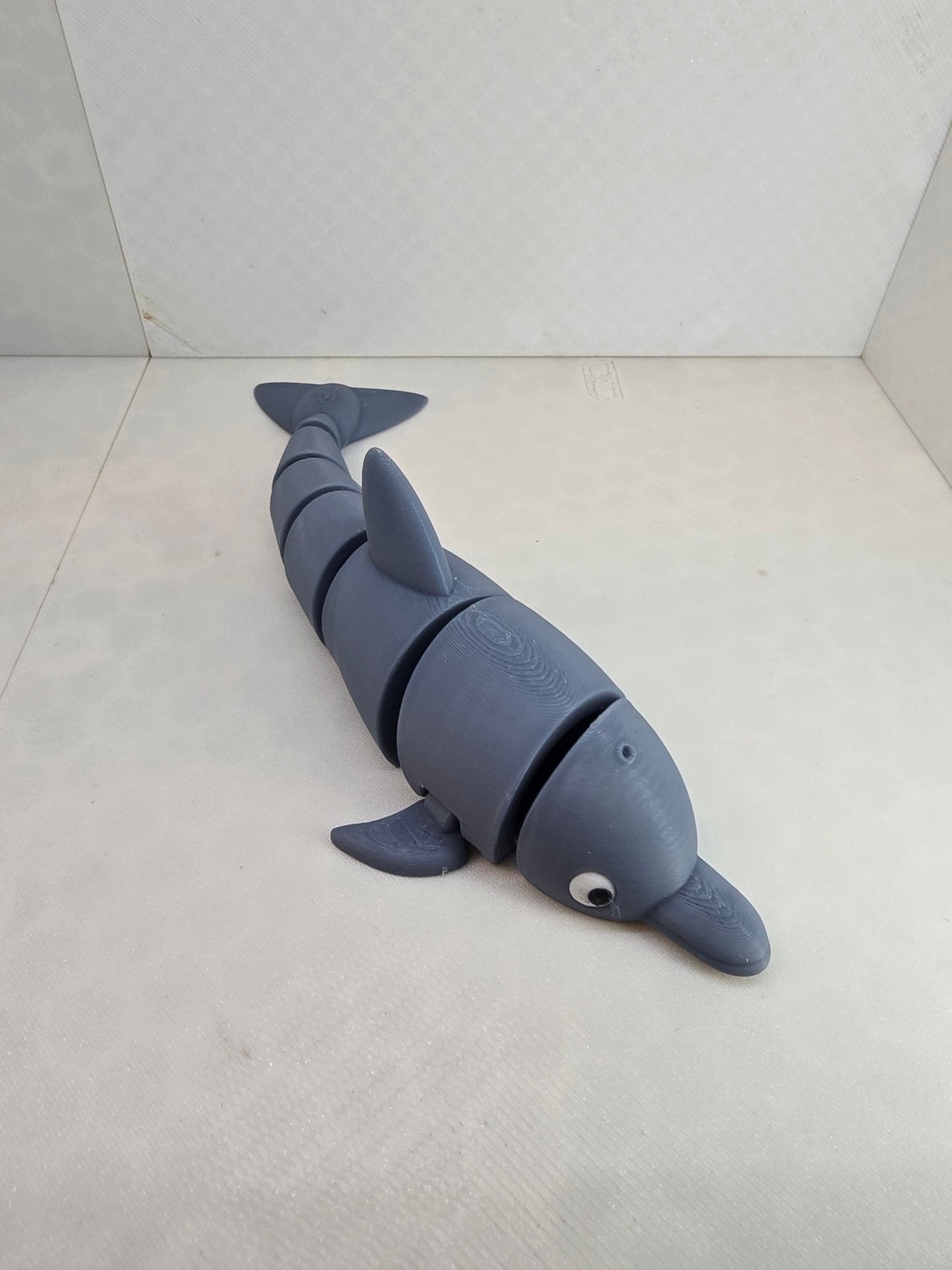 Flexi Cancer Ribbon Keychain - Erratically Eccentric Creations