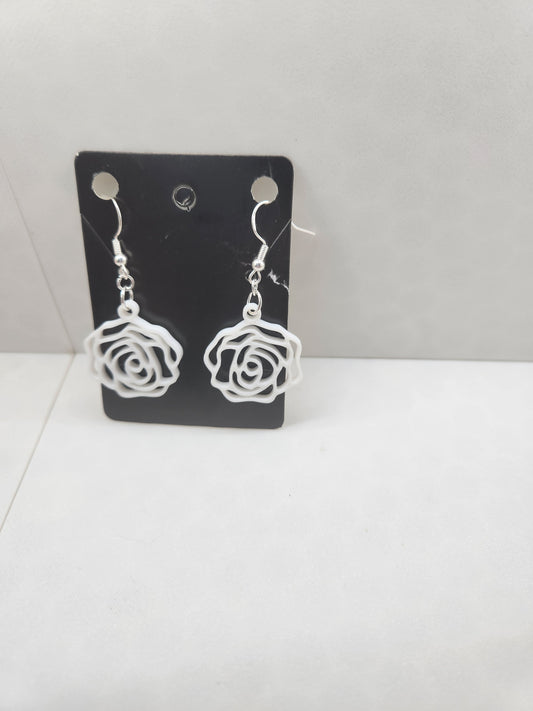 Rose no border Earrings