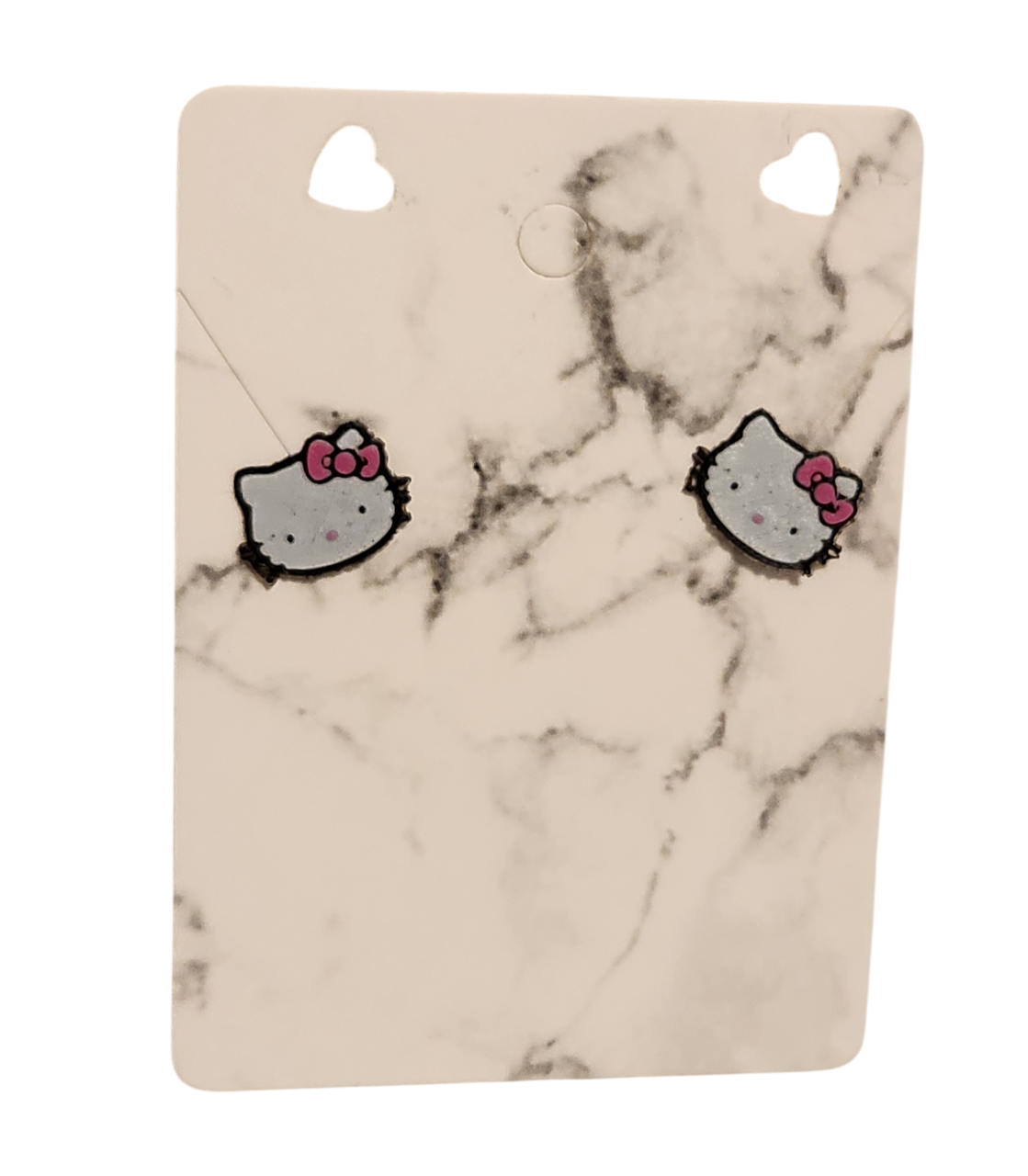 Hello Kitty Head Stud Earrings