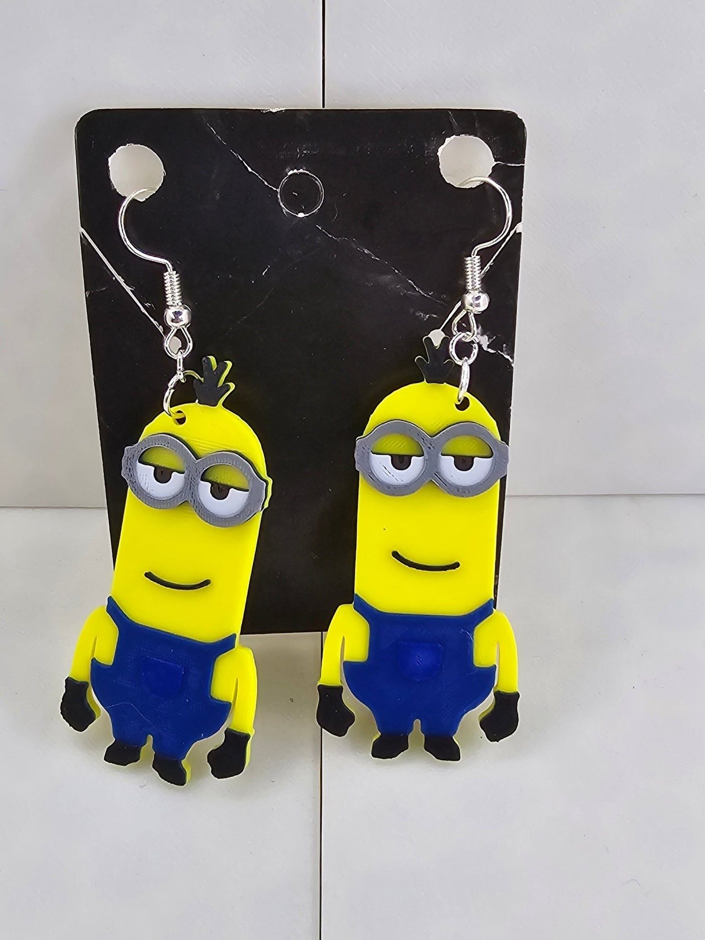 Minion Earrings - Erratically Eccentric Creations