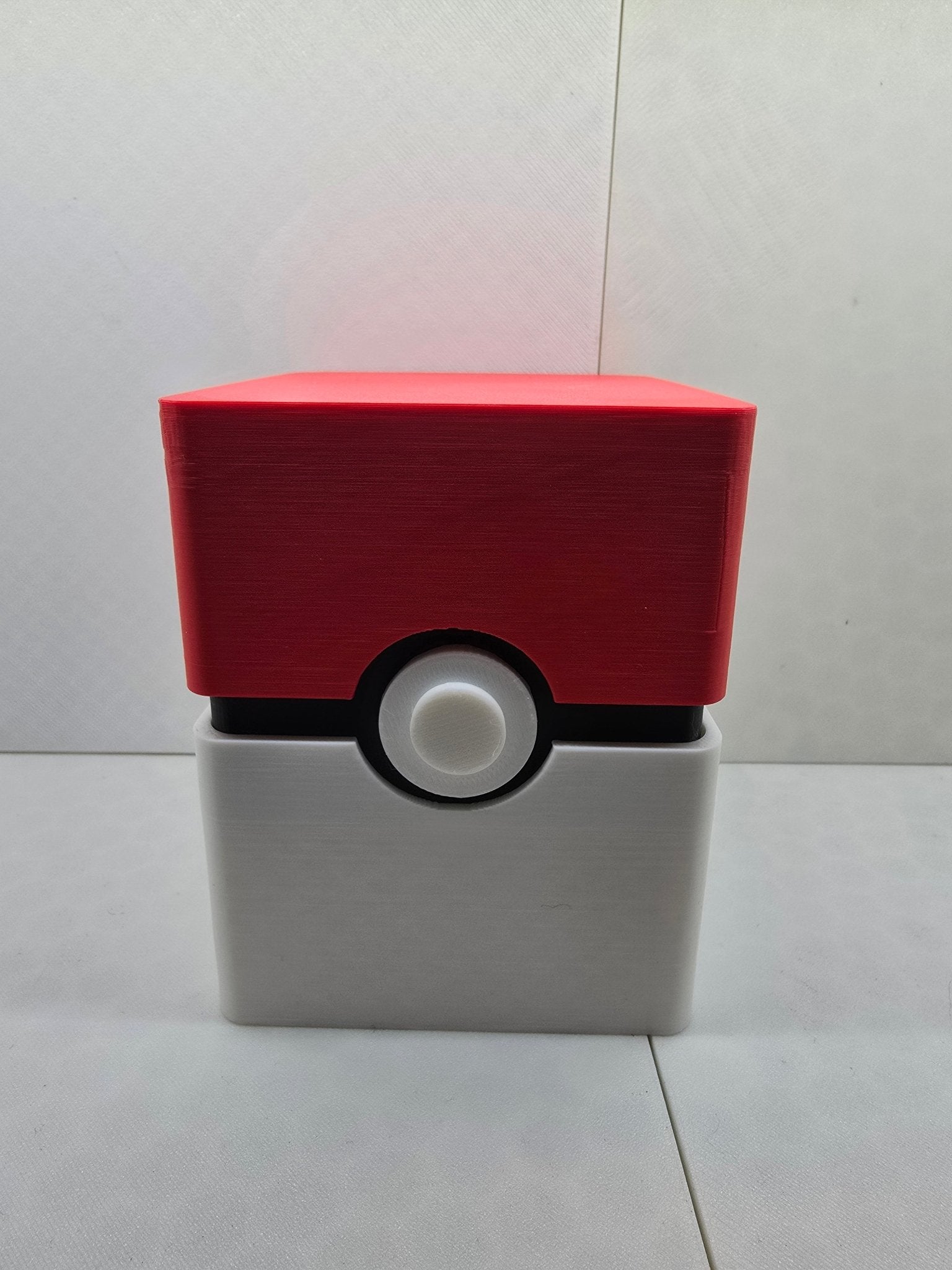 Pokeball Deck Box 3D Printed Erratically Eccentric Creations Pokeball Deck Box 3D Printed Erratically Eccentric Creations