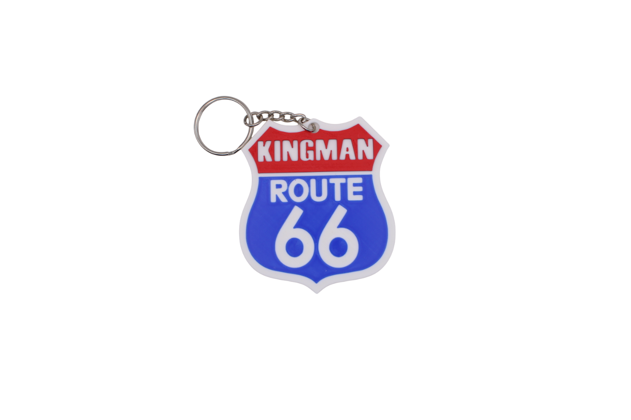 Kingman Route 66 Keychain