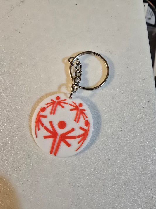 Special Olympics Keychain - Erratically Eccentric Creations