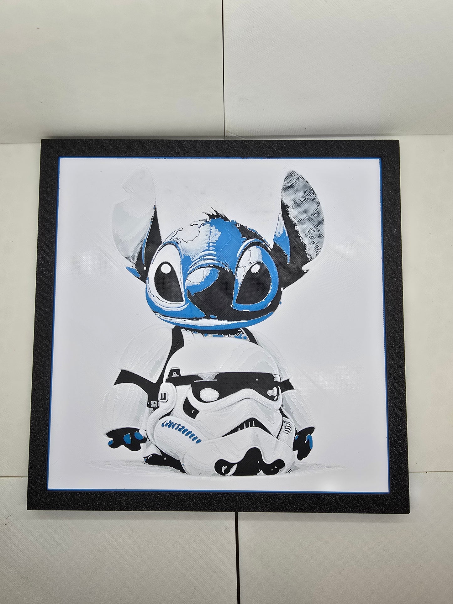 Stitch Storm Trooper Painting