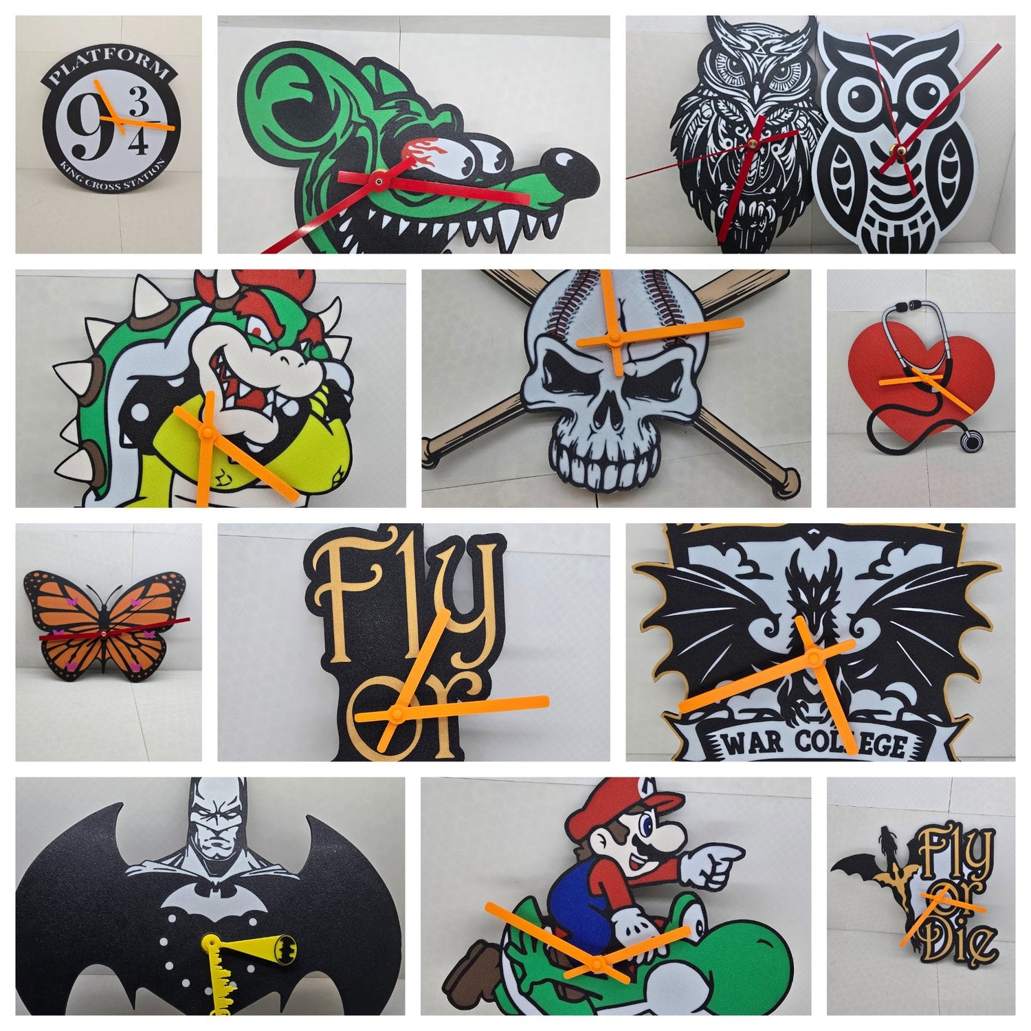 Clocks - Erratically Eccentric Creations