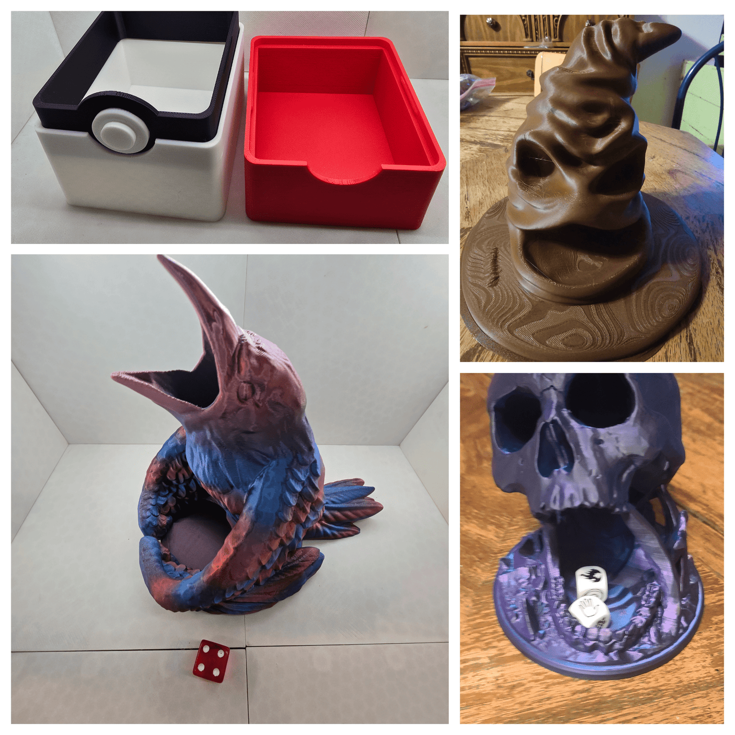 Deck Boxes and Dice Towers - Erratically Eccentric Creations