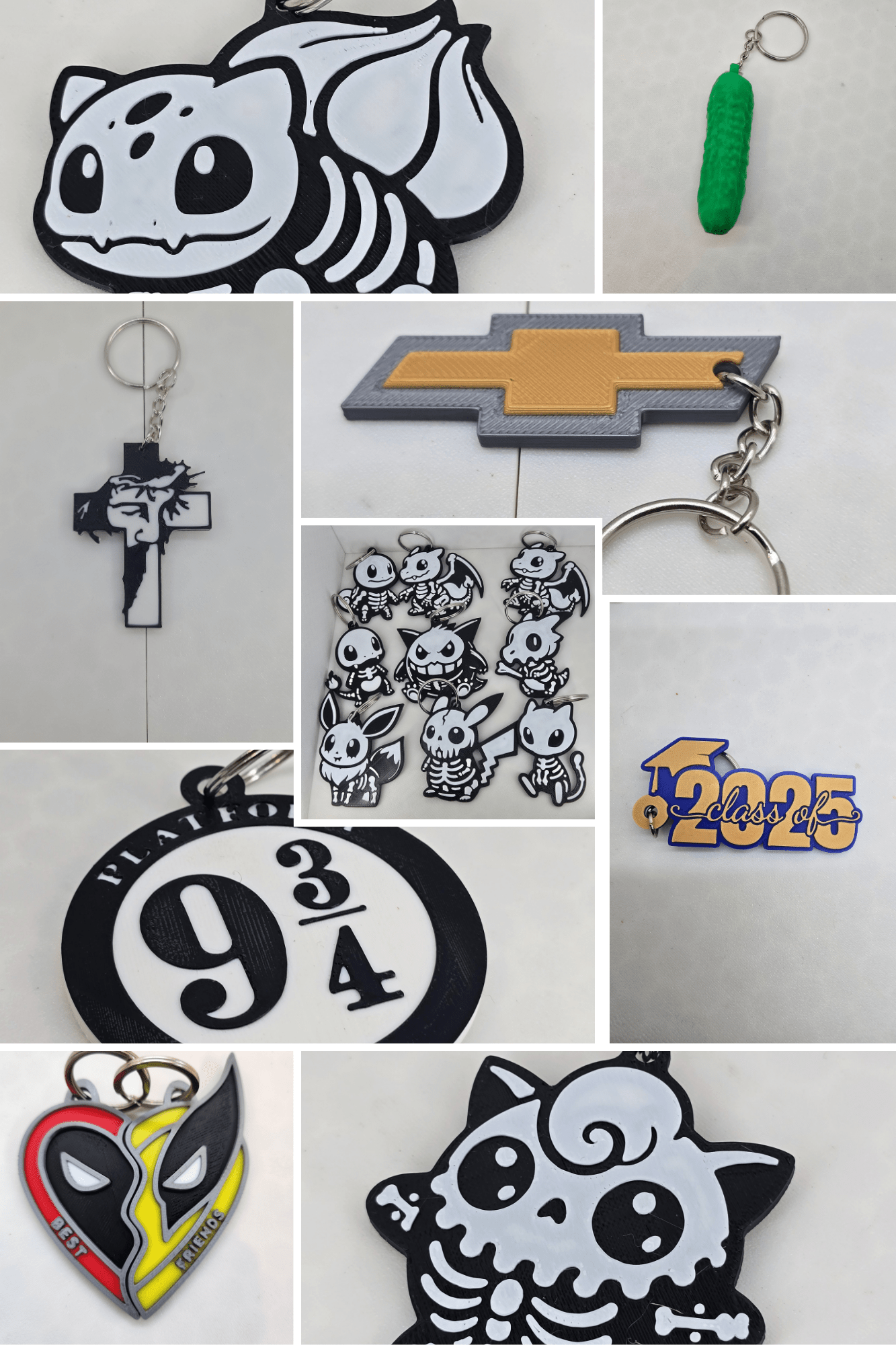 Keychains - Erratically Eccentric Creations