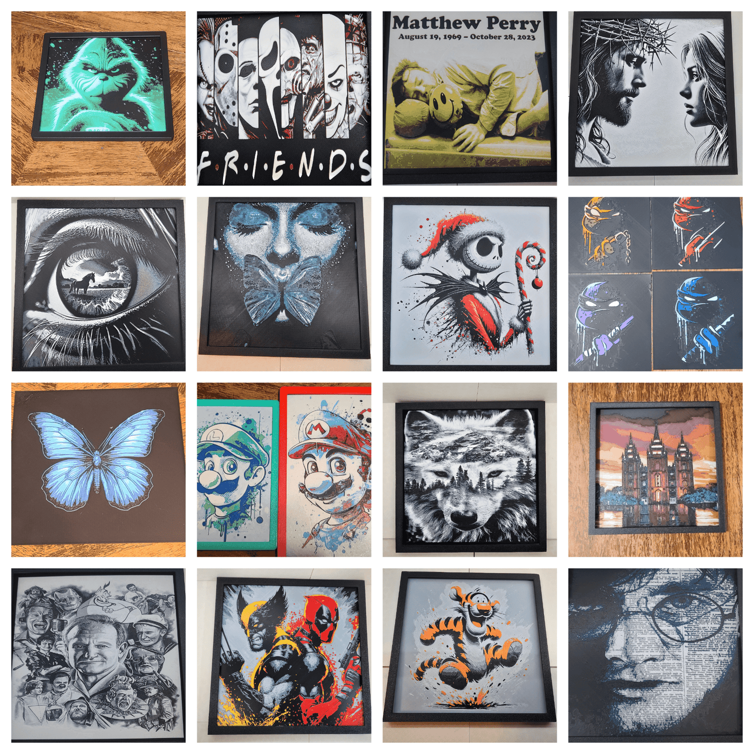 Paintings - Erratically Eccentric Creations
