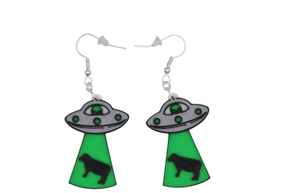 Alien Earrings