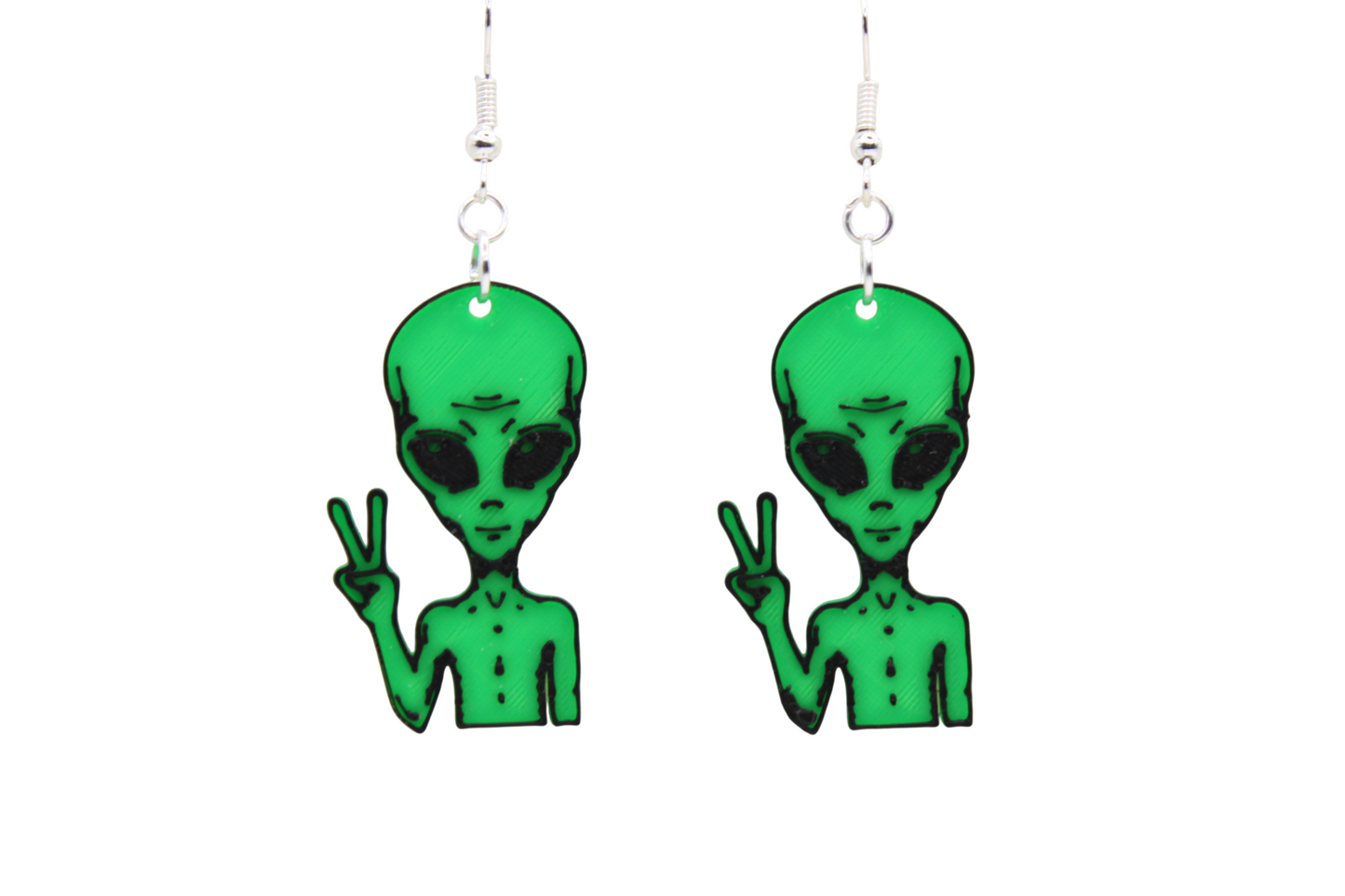 Alien Earrings