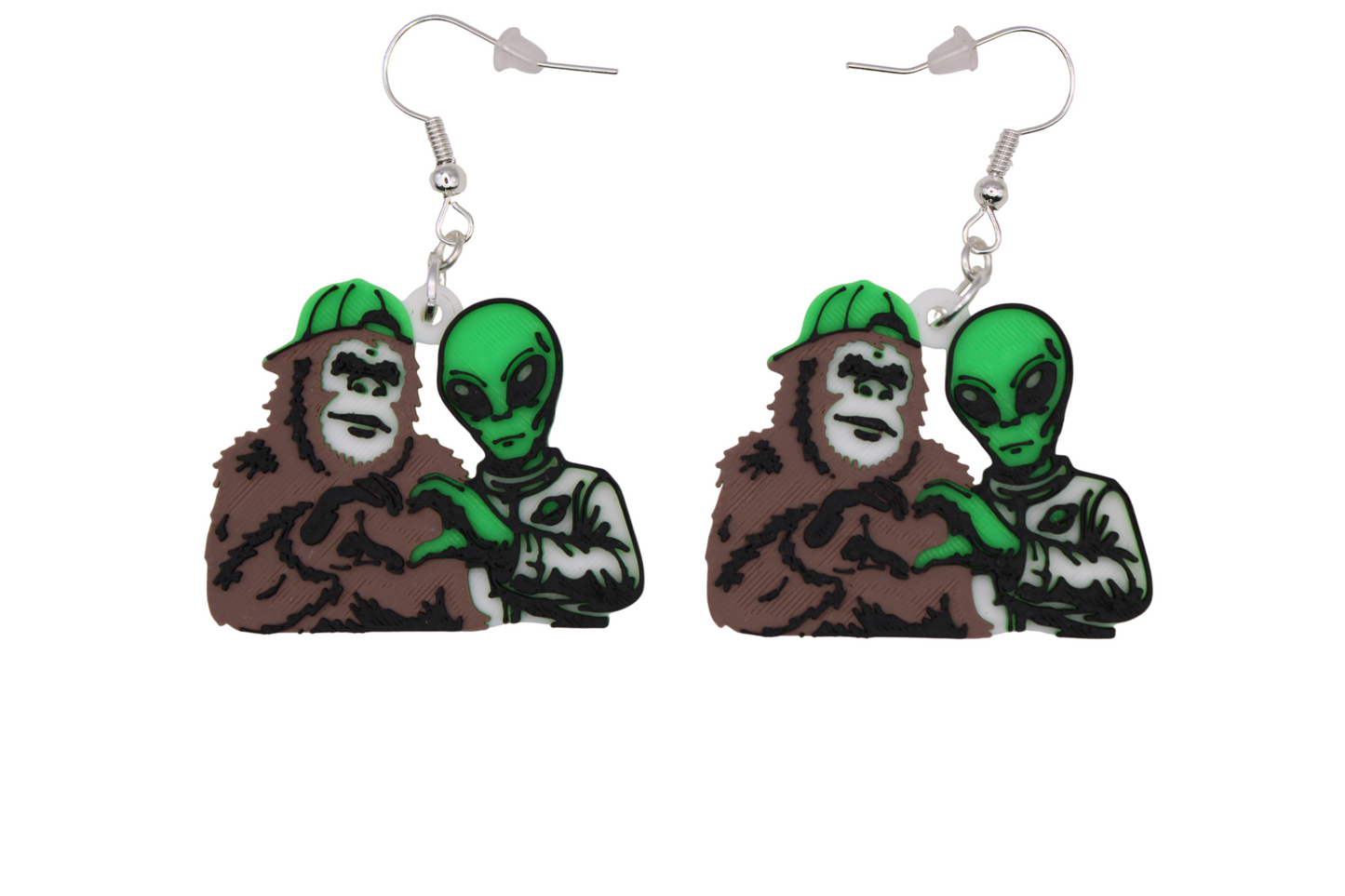 Alien Earrings