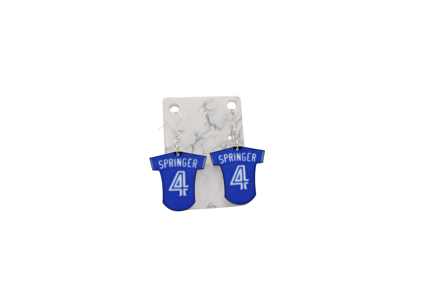 Blue Jay Jersey Earrings