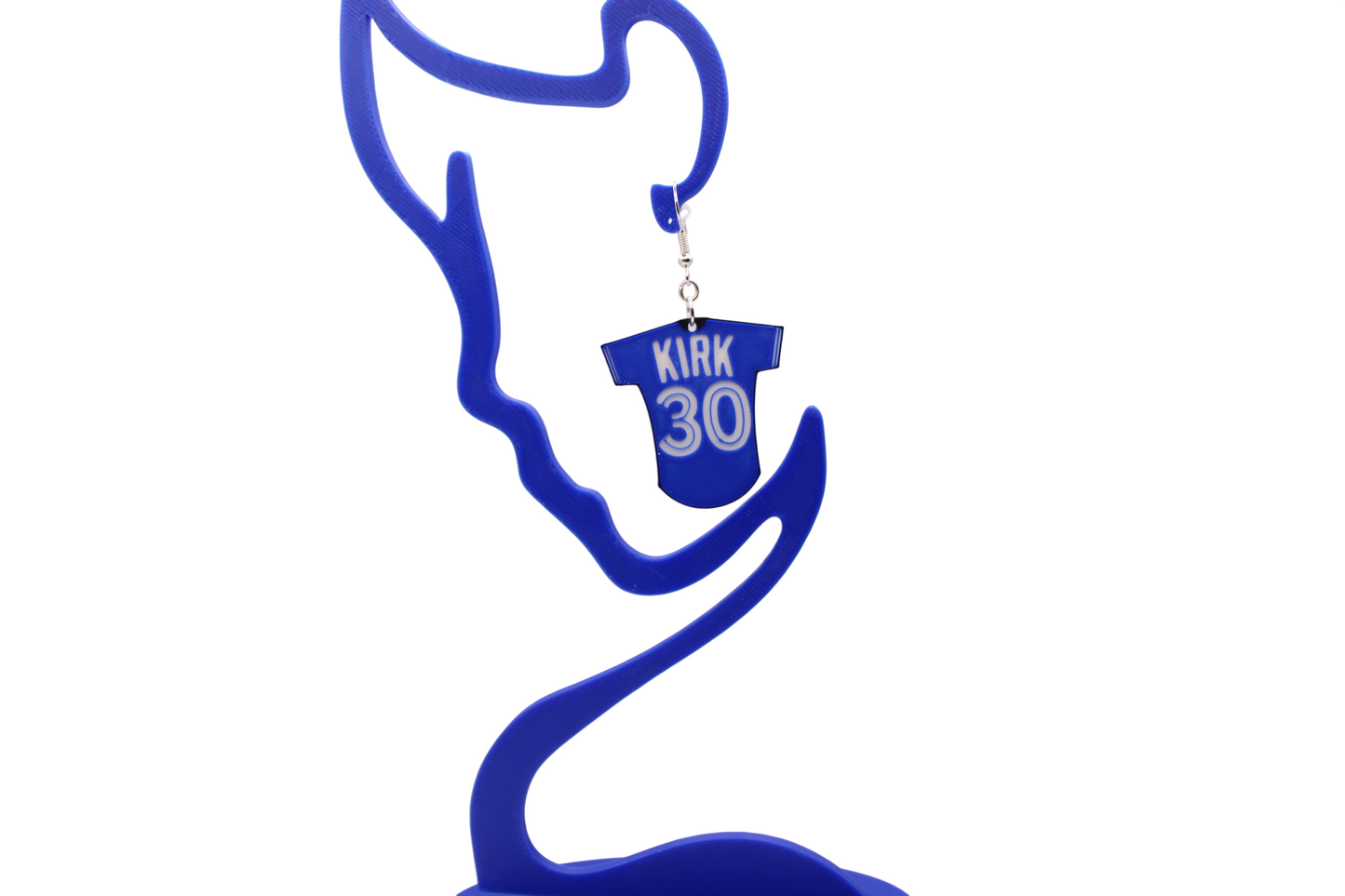 Blue Jay Jersey Earrings