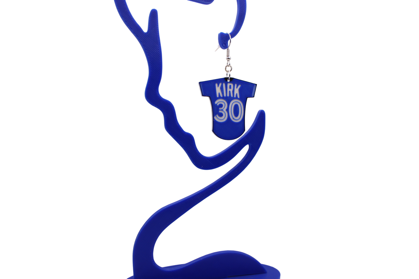 Blue Jay Jersey Earrings