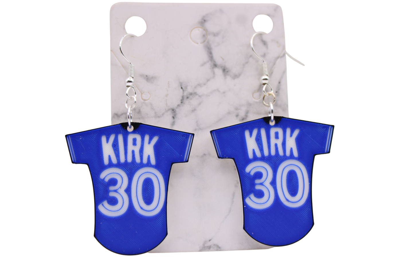 Blue Jay Jersey Earrings