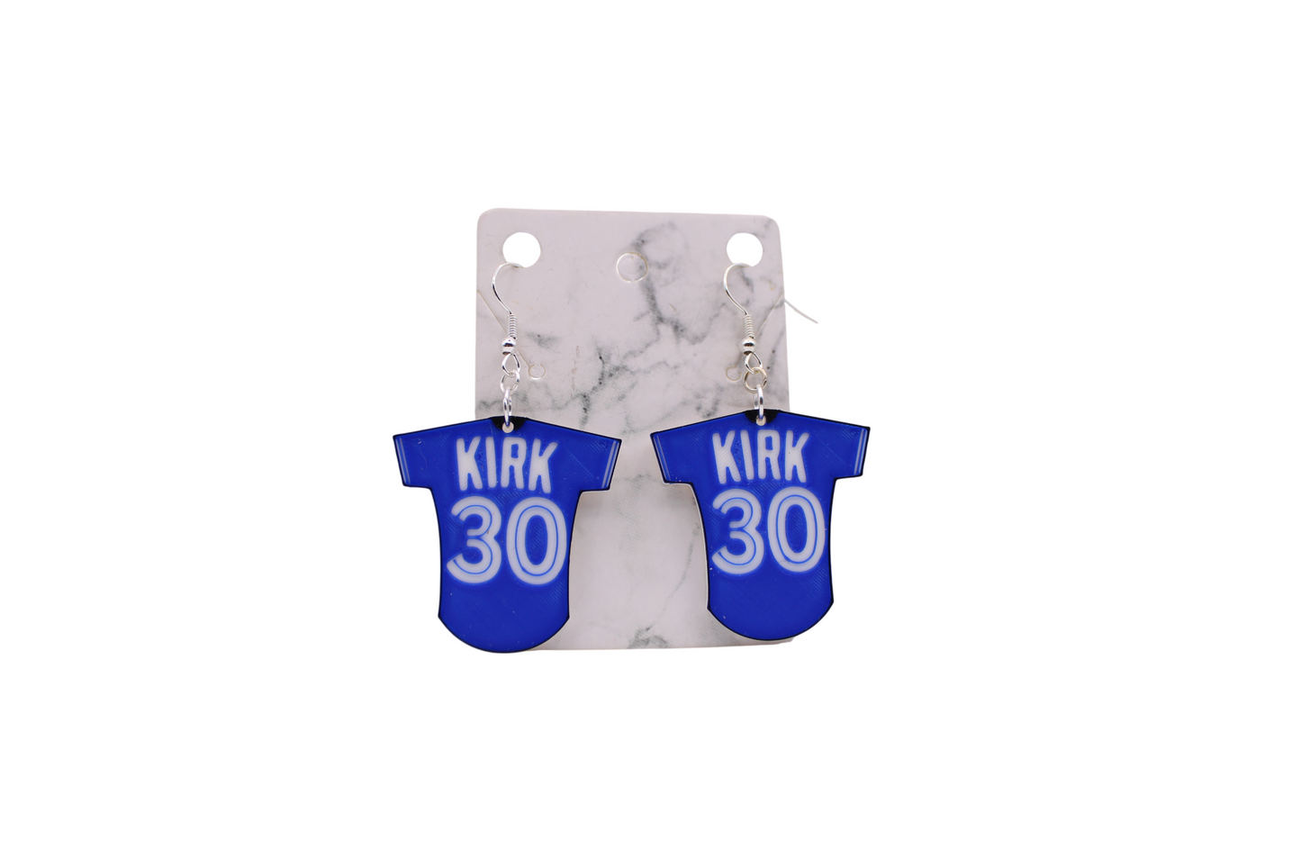 Blue Jay Jersey Earrings