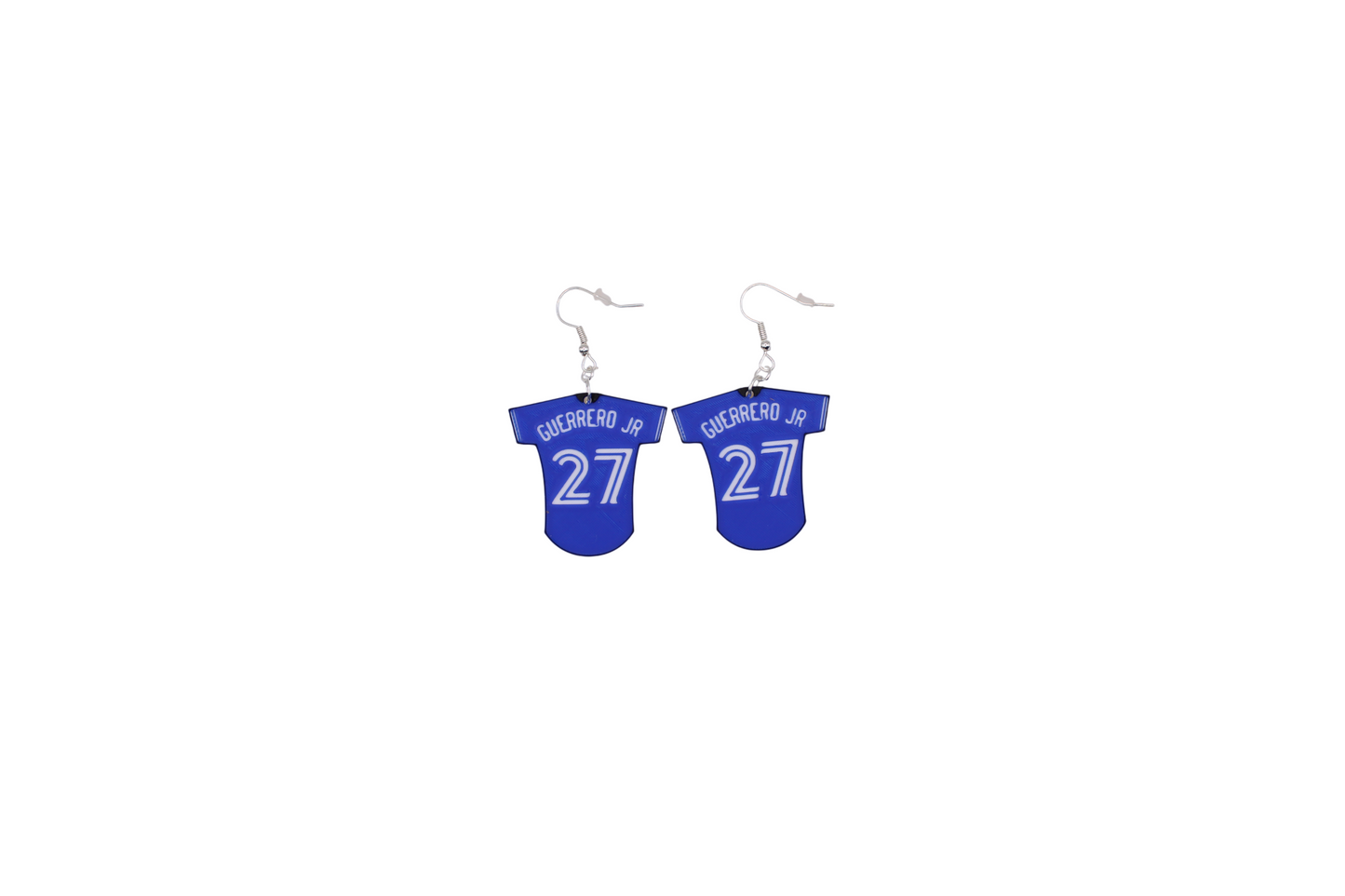 Blue Jay Jersey Earrings