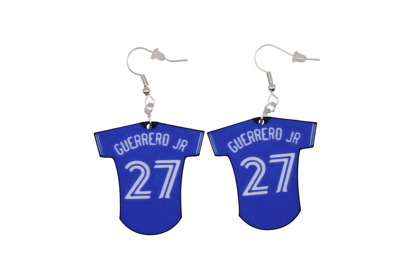 Blue Jay Jersey Earrings