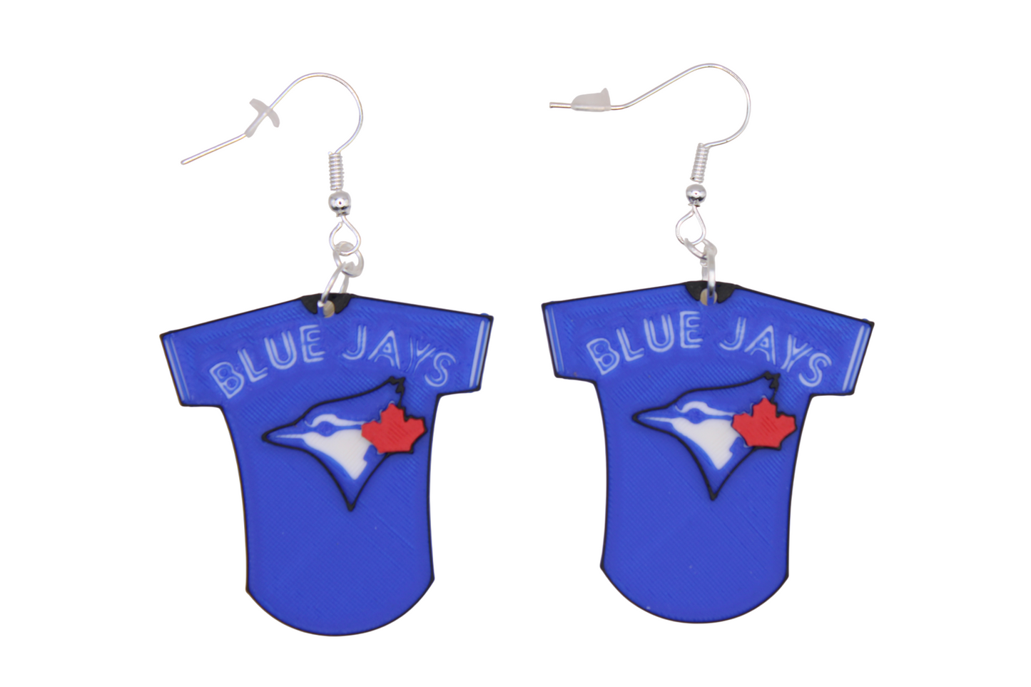 Blue Jay Jersey Earrings
