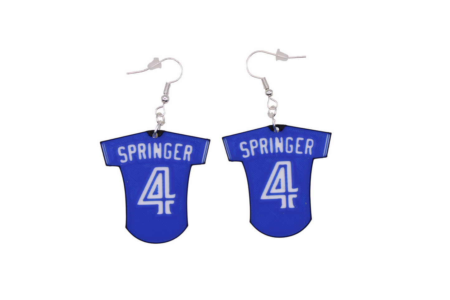 Blue Jay Jersey Earrings