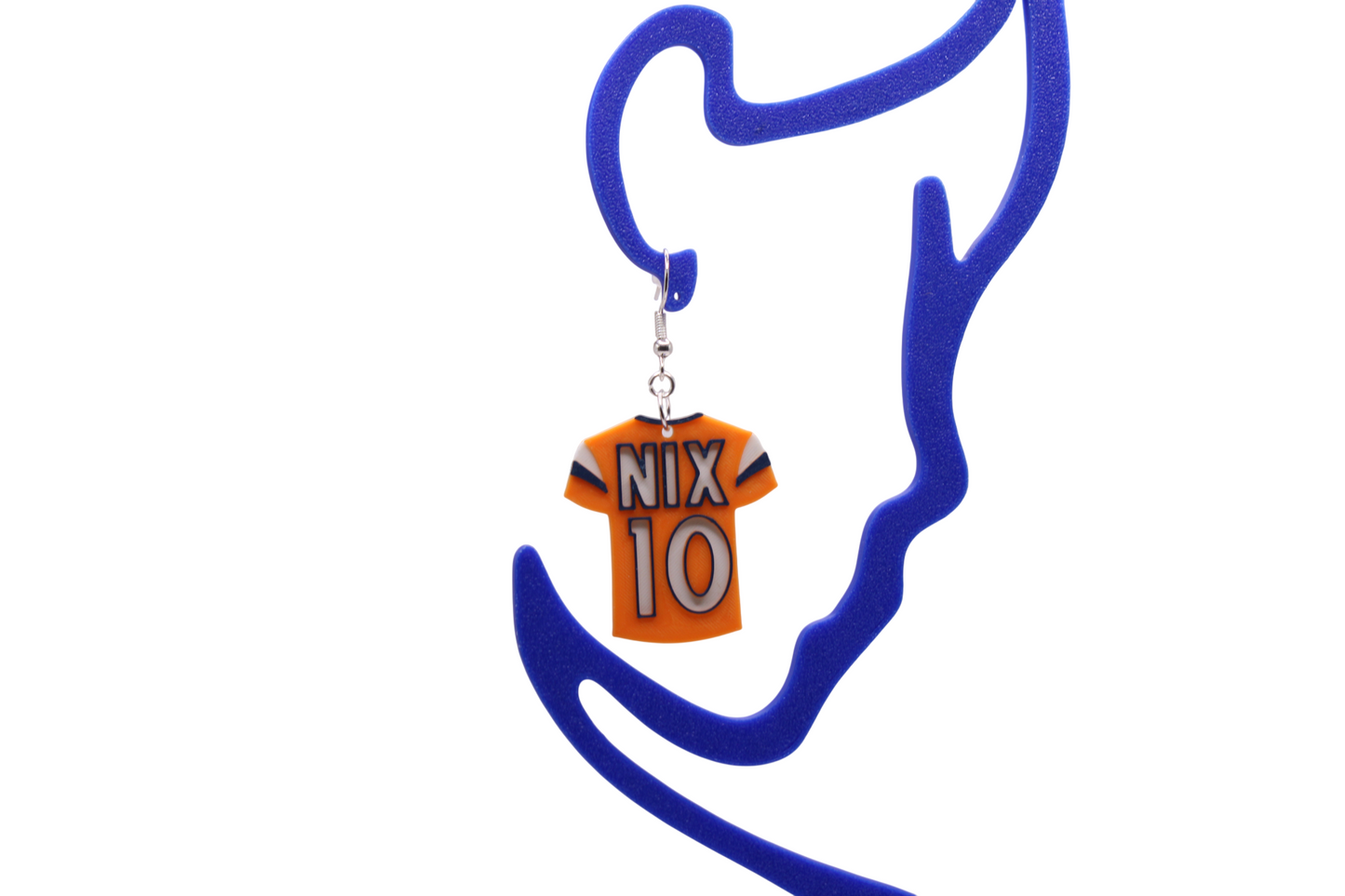 Brancos Jersey Earrings