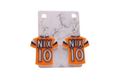 Brancos Jersey Earrings