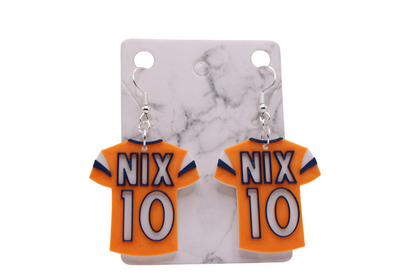 Brancos Jersey Earrings