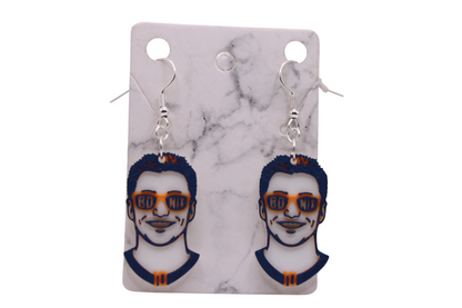 Brancos Jersey Earrings